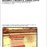 Document: Complete set of internal fur industry security alerts